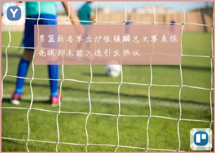 男篮新名单出炉张镇麟总决赛表现亮眼却未能入选引发热议